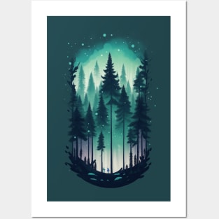 Fantasy Dream Forest Posters and Art